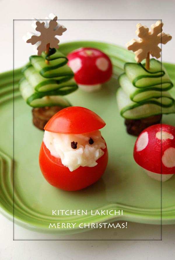 Creative Christmas Food Presentation for Large Space