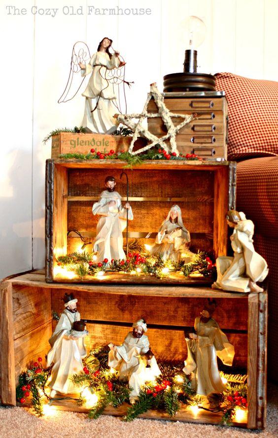 christmas-village-shelf