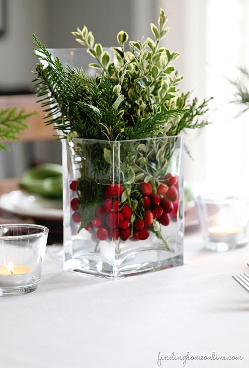 30+ Christmas Decorating with Cranberry - All About Christmas