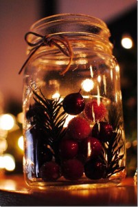 Christmas Decorating with Mason Jars - All About Christmas