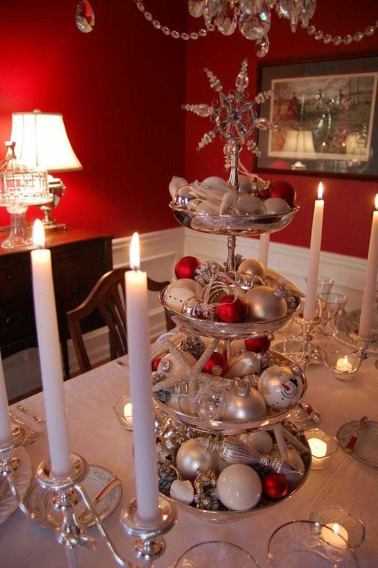 25 Popular Christmas Table Decorations on Pinterest  All About Christmas