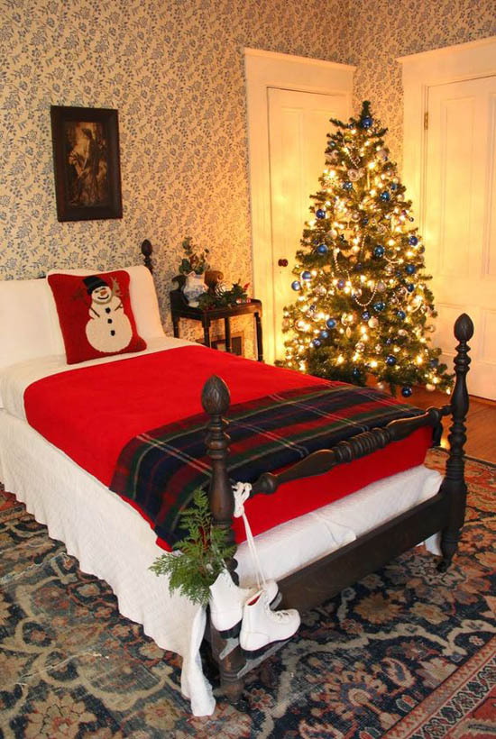 Best Christmas Decorating Bedroom Ideas With Luxury Interior