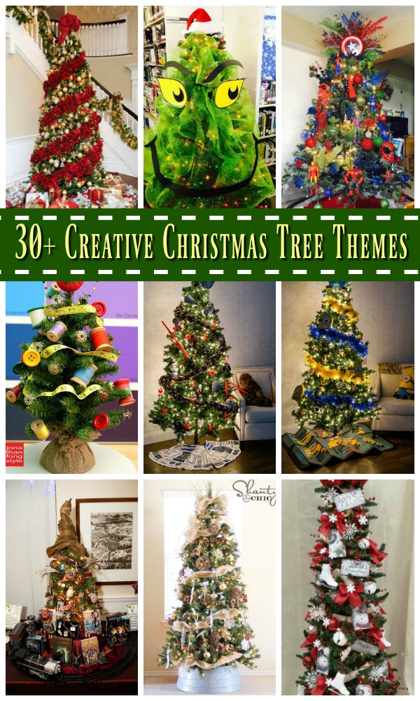 Themed Christmas Trees 