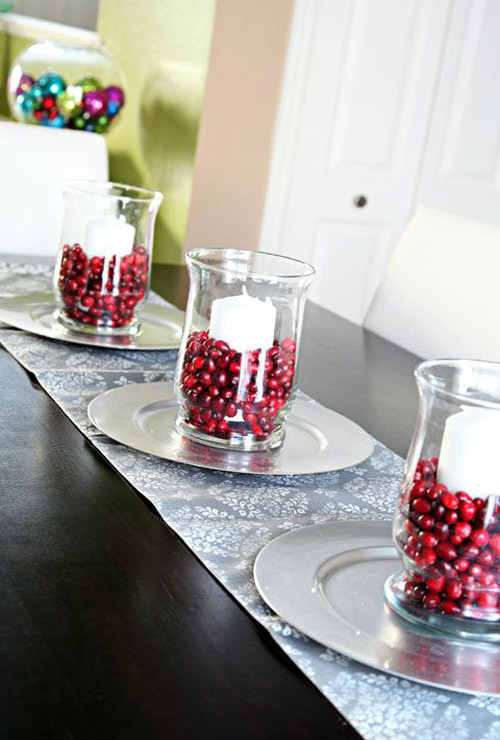 40 Easy To Make Christmas Table Centerpieces All About Christmas