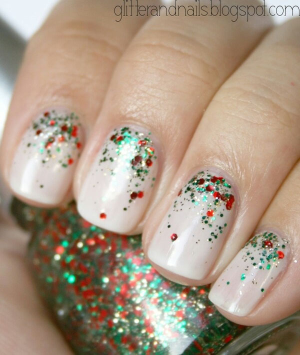 Simple Christmas Nail Art Designs - All About Christmas
