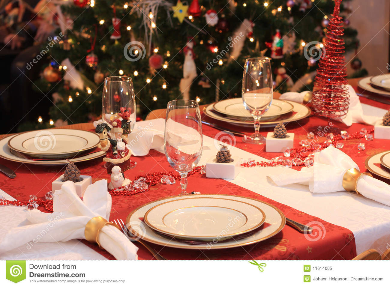 clipart christmas dinner table - photo #11