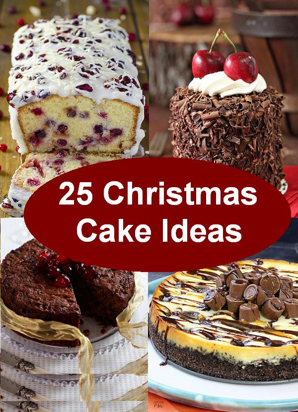 25 Christmas Cake Ideas for Pinterest Folks - All About ...