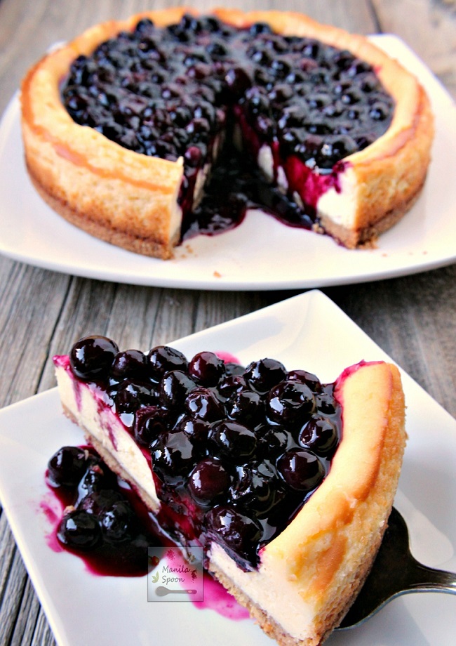 Yummy-Blueberry-Cheesecake