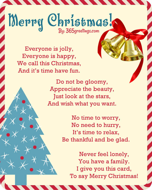 Best Christmas Poems  All About Christmas