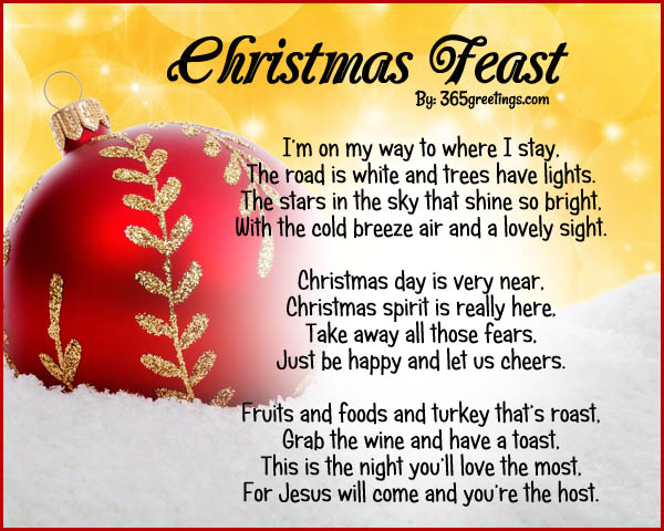 Best Christmas Poems All About Christmas