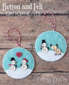 30+ Adorable DIY Christmas Ornaments To Make this Christmas – All About ...