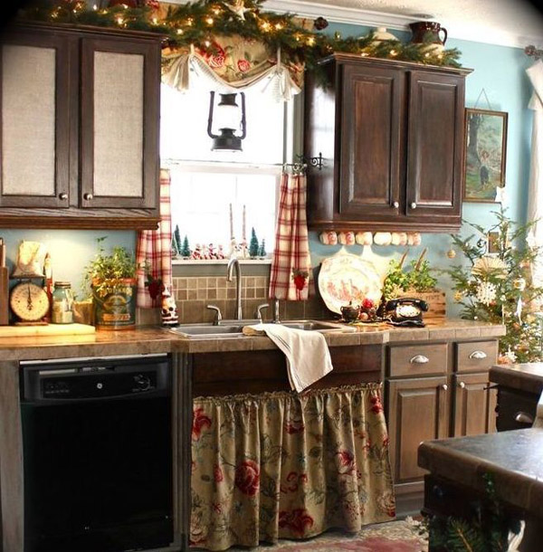 30 Stunning Christmas  Kitchen  Decorating  Ideas  All 