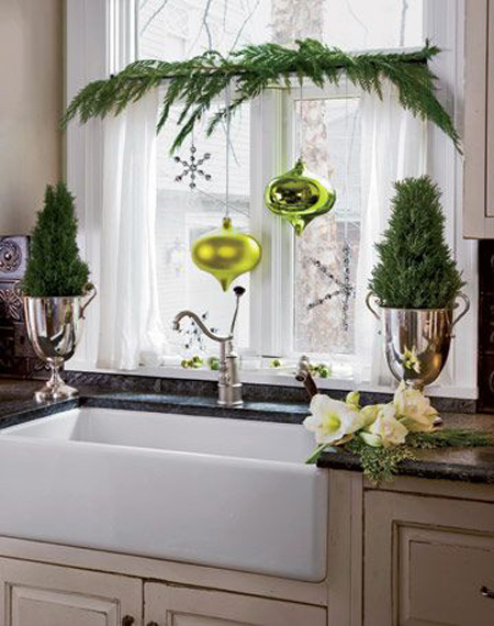 30 Stunning Christmas Kitchen Decorating Ideas All About Christmas