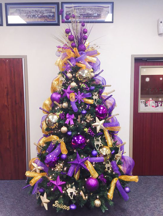 35 Breathtaking Purple Christmas Decorations Ideas  All About Christmas