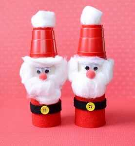 33 Easy to Make Santa Christmas Crafts – All About Christmas