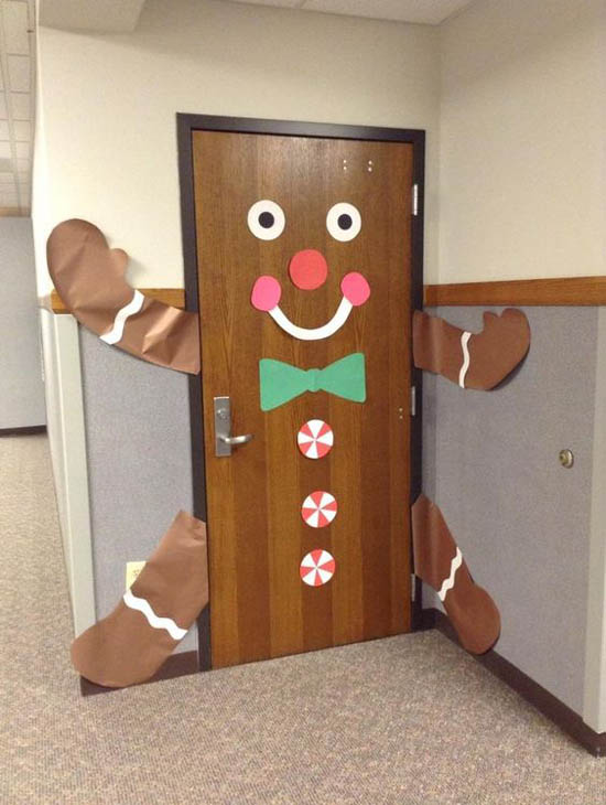 Most Loved Christmas Door Decorations Ideas on Pinterest  All About