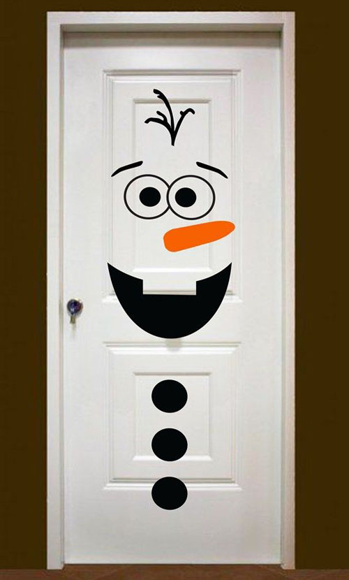 Most Loved Christmas Door Decorations Ideas on Pinterest ...