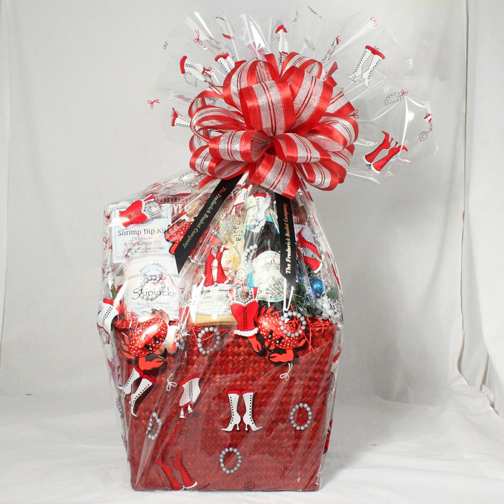 40 Best Christmas Gift Basket Decoration Ideas All About Christmas