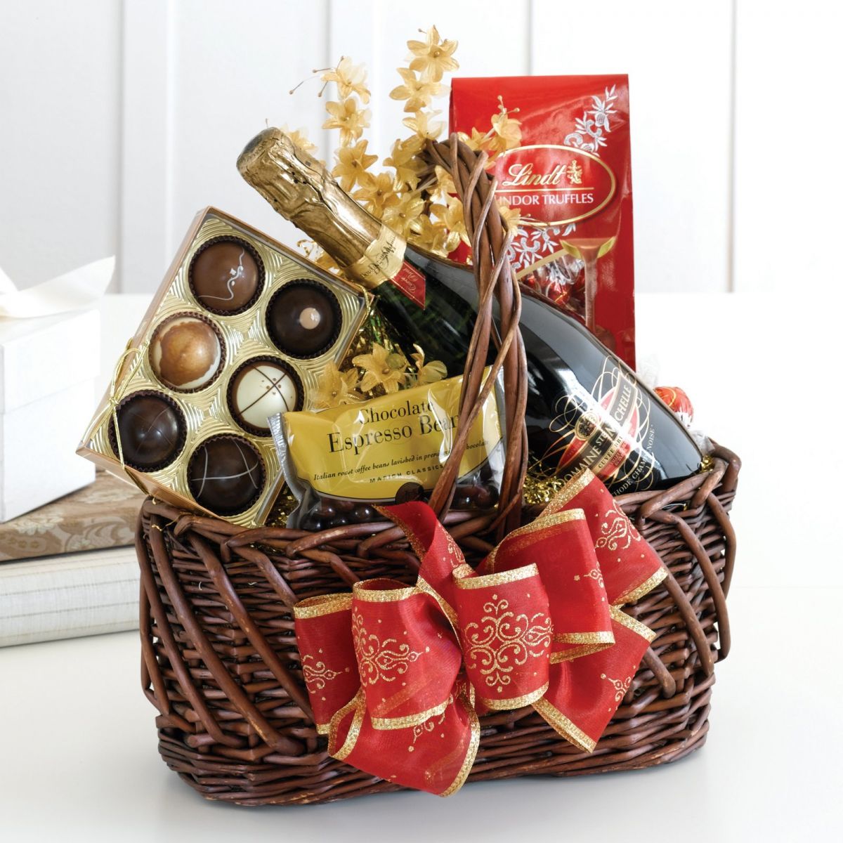 best holiday gift baskets with wine