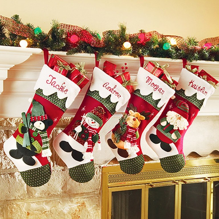 40 Wonderful Christmas Stockings Decoration Ideas – All About Christmas