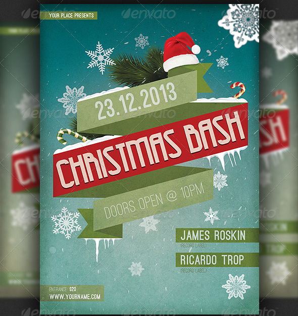 40 Appealing Christmas Poster Designing Ideas All About Christmas