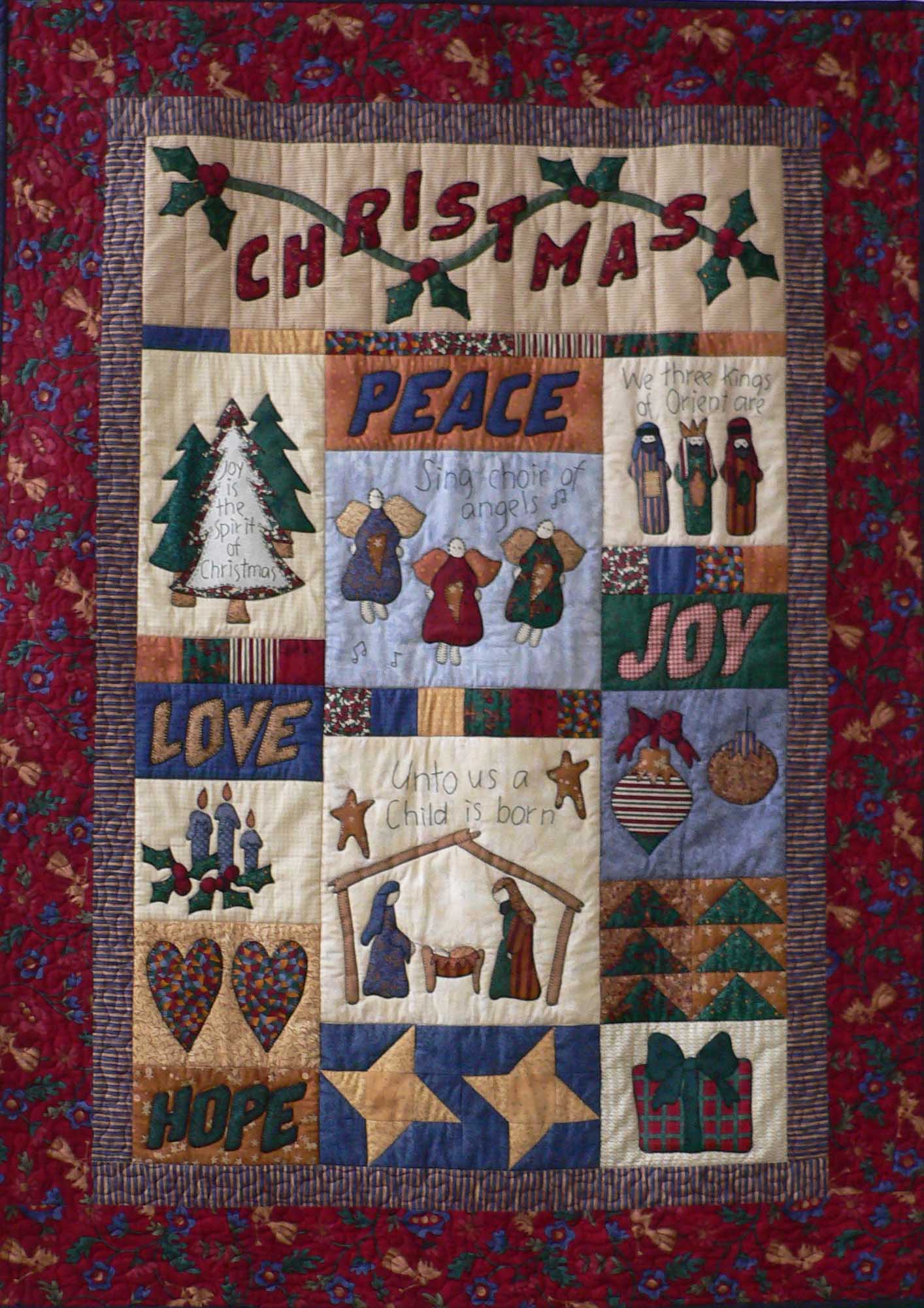 40 Mind blowing Christmas Quilts  To Own All About Christmas