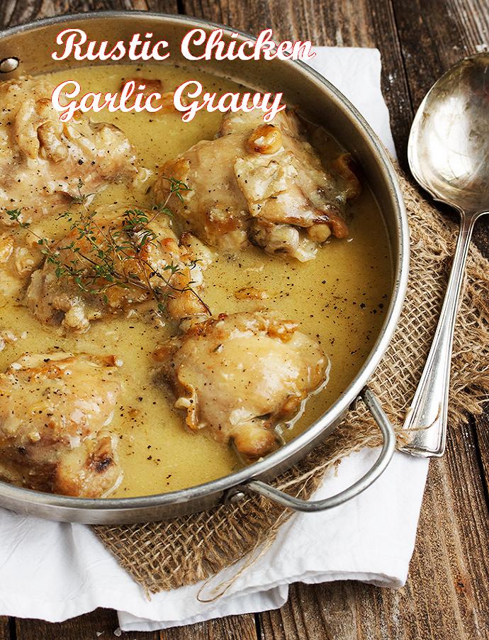 rustic-chicken-garlic-gravy
