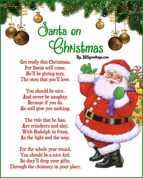 Merry christmas clearance poems