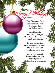 Best Christmas Poems – All About Christmas